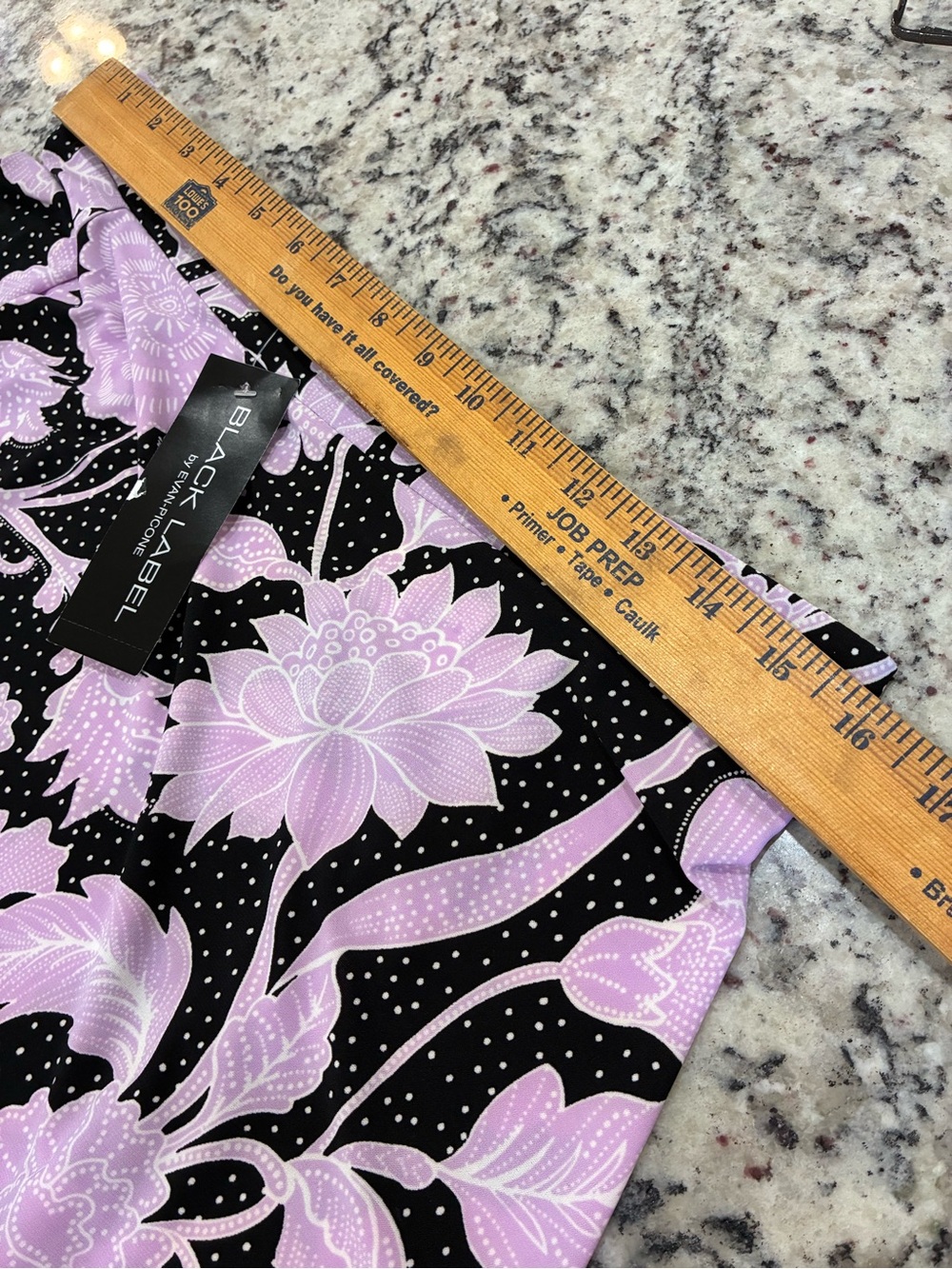 Evan Picone Black Label Floral Maxi Skirt — NWT — Size L - Picture 7 of 11